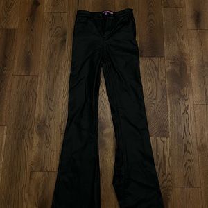 edikted coated leather pants